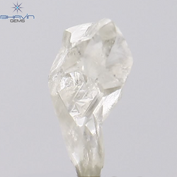0.68 CT ラフシェイプ ナチュラル ダイヤモンド ホワイト カラー SI1 クラリティ (8.00 MM)