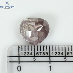 3.84 CT Heart Diamond Pink Color Natural Diamond Clarity I3 (9.00 MM)