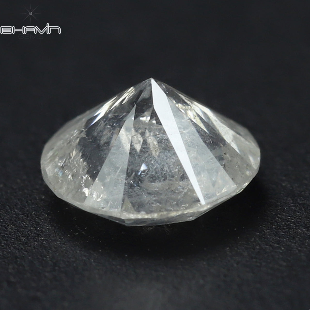 0.42 CT Natural Round Diamond White Color Clarity I3 (4.80 MM)