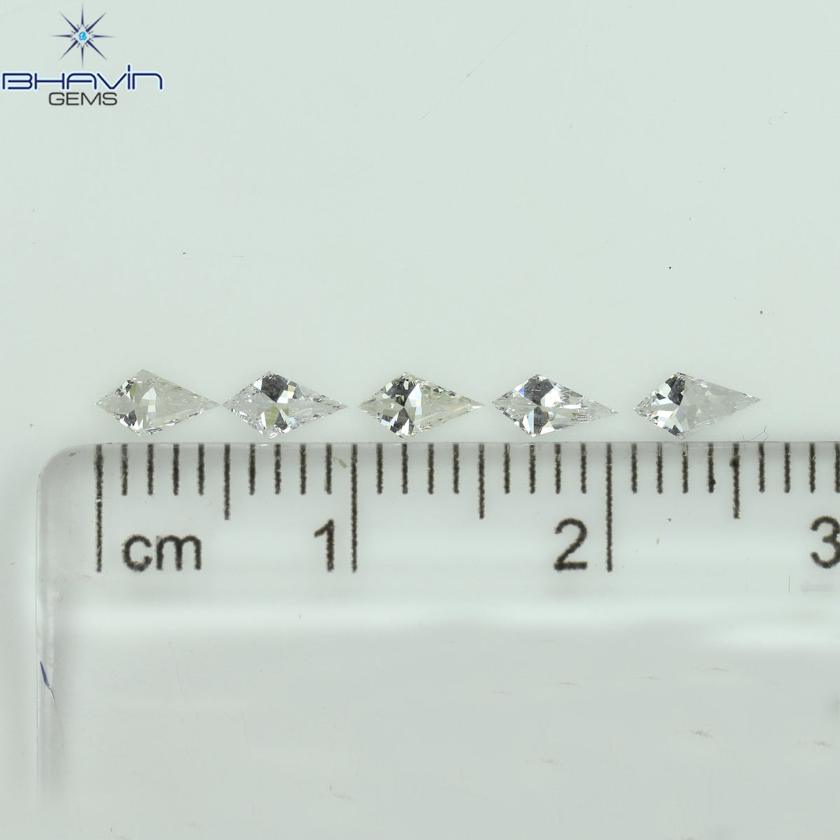 0.10 CT Natural Kite Diamond White (G+) Color Clarity VS (5.00 MM)