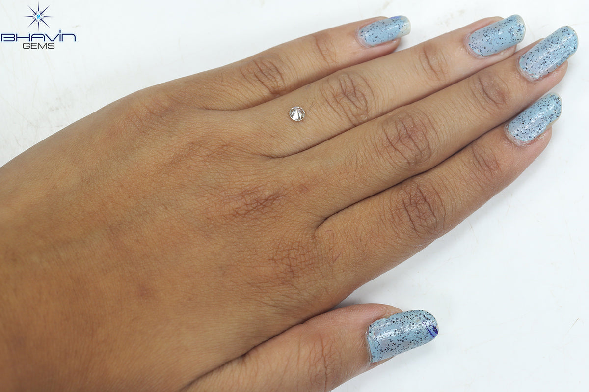 0.17 CT Natural Round Diamond F Color Clarity VS2 (3.54 MM)
