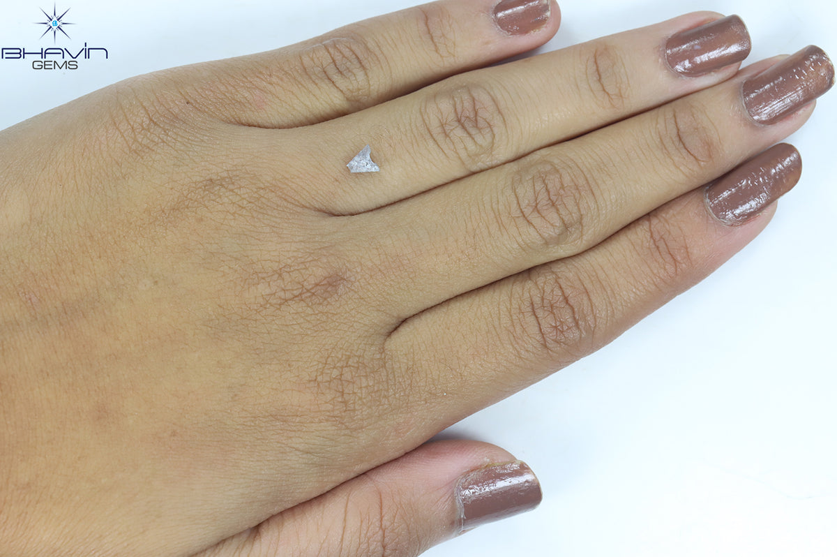 0.24 CT Natural Alphabet Diamond Salt And Pepper Color Clarity I3 (4.60 MM)
