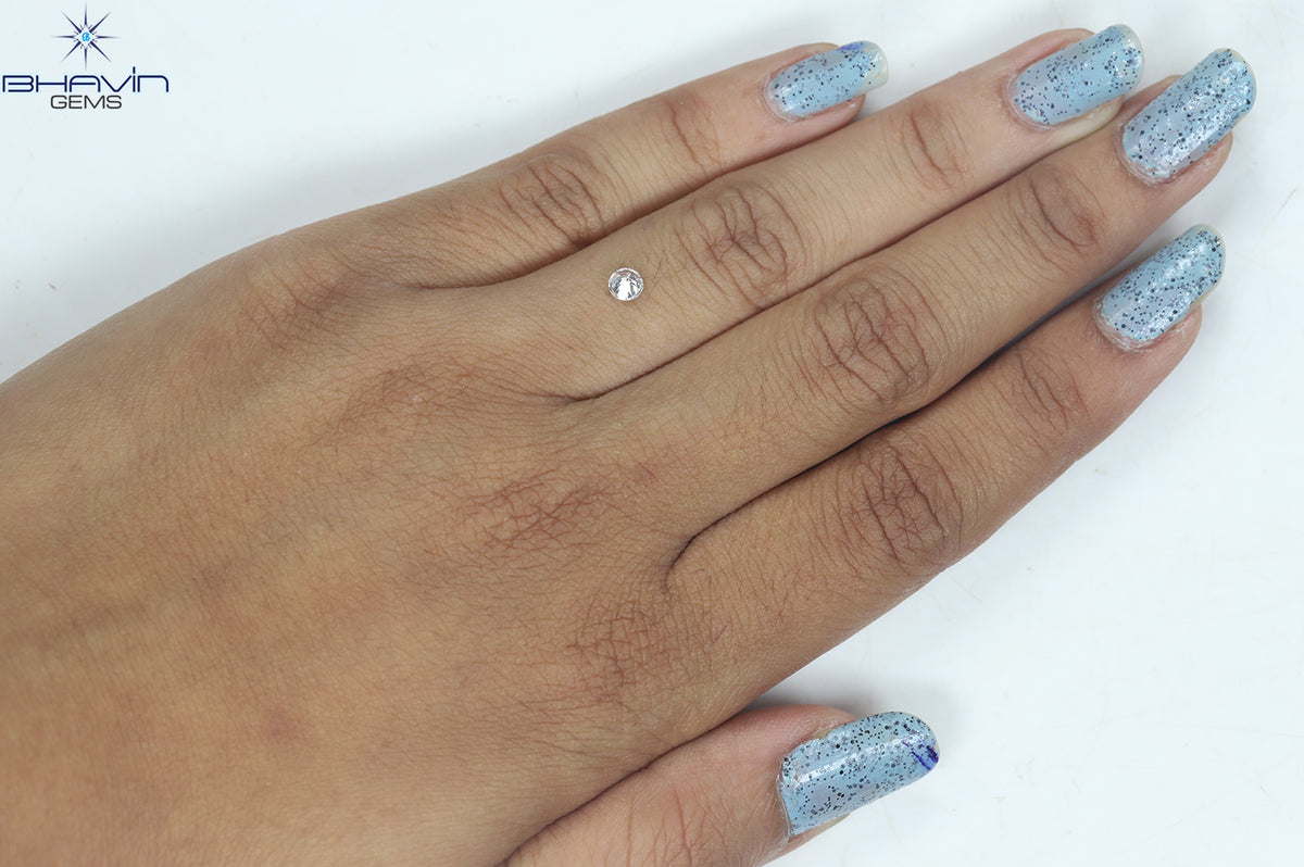 0.21 CT Natural Round Diamond G Color Clarity SI2 (3.56 MM)