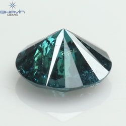 0.26 CT Round Diamond Natural Loose Diamond Blue Color I3 Clarity (4.14 MM)