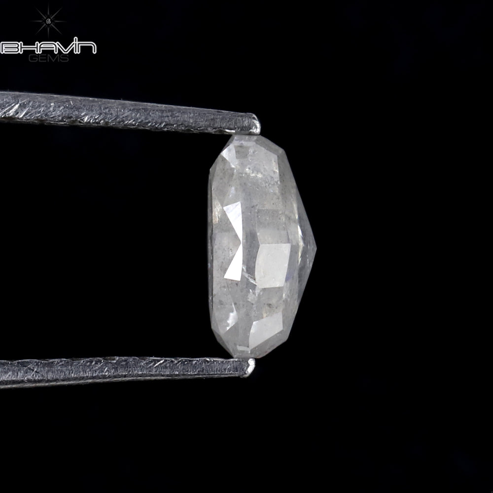 1.23 CT オーバルシェイプ ナチュラル ダイヤモンド ホワイト カラー I3 クラリティ (6.84 MM)