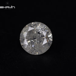 0.29 CT Round Shape Natural Loose Diamond White Color I3 Clarity ( 4.19 MM)