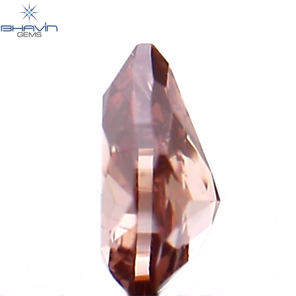 0.11 CT Pear Shape Natural Diamond Pink Color VS1 Clarity (3.68 MM)