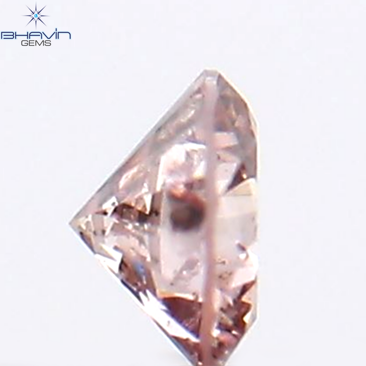 0.05 CT Natural Round Diamond Pink (Argyle) Color Clarity SI2 (2.36 MM)