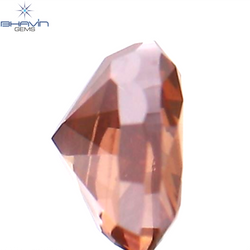 0.24 CT Heart Shape Enhanced Pink Color Natural Loose Diamond SI1 Clarity (4.11 MM)