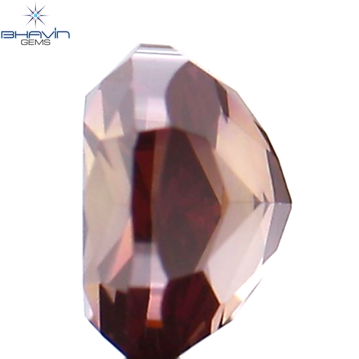 0.27 CT Natural Oval Diamond Enhanced Pink Color Clarity VS1 (3.91 MM)