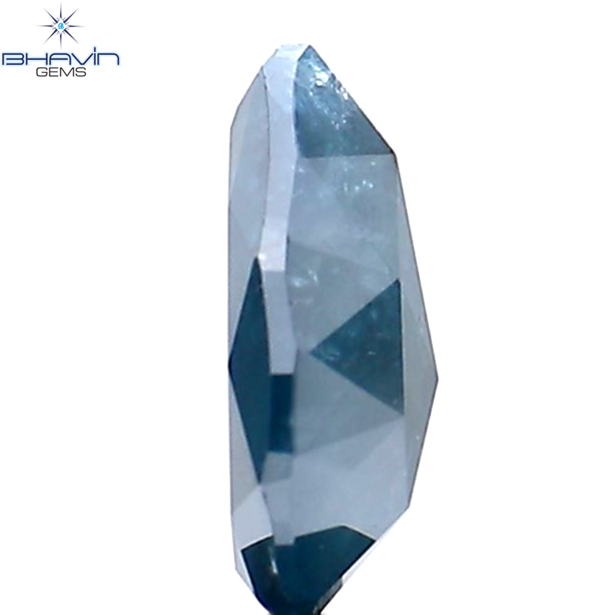 1.20 CT Natural Pear Diamond Enhanced Blue Color Clarity I3 (8.30 MM)
