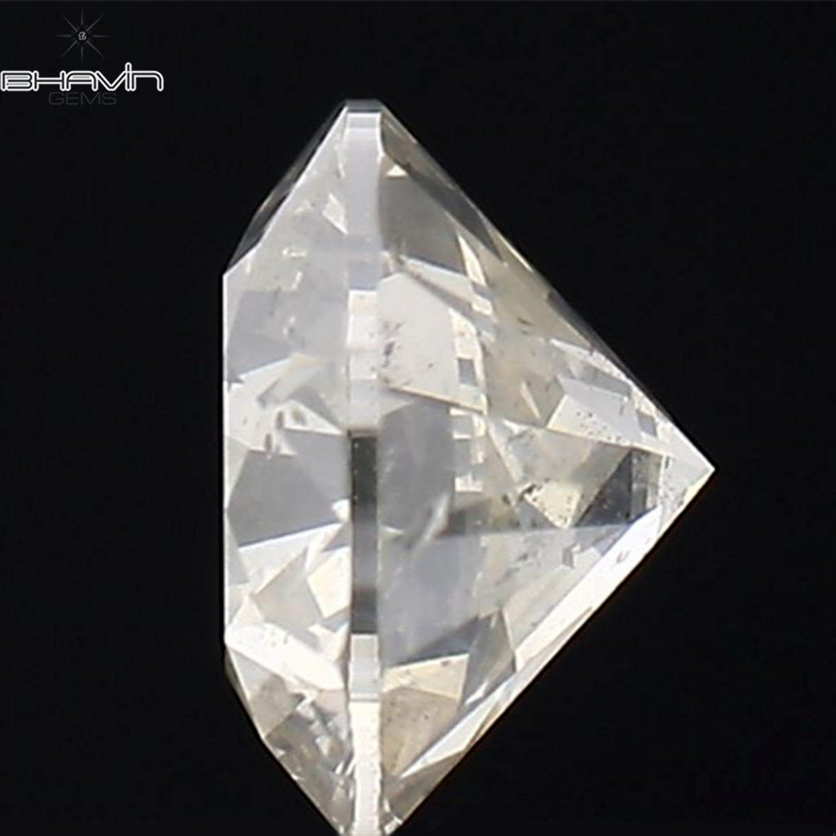 0.51 CT Natural Round Diamond White Color Clarity SI2 (5.00 MM)