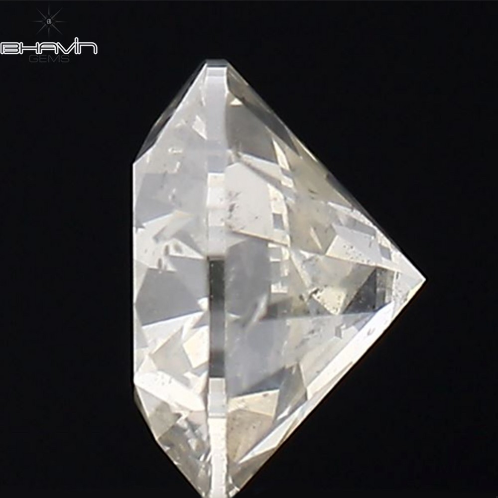 0.51 CT Round Shape Natural Loose Diamond White Color SI2 Clarity (5.00 MM)