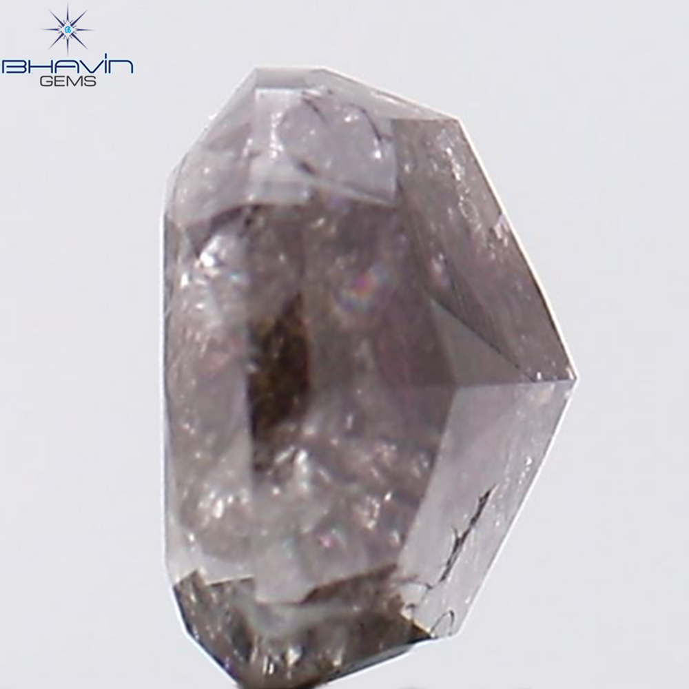 1.11 CT Cushion Shape Natural Diamond Pink Color I3 Clarity (5.75 MM)