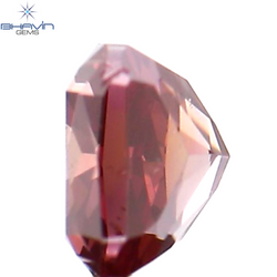 0.32 CT Cushion Shape Natural Loose Diamond Enhanced Pink Color VS1 Clarity (3.65 MM)