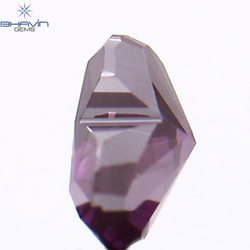 0.14 CT Heart Shape Enhanced Pink Color Natural Loose Diamond SI2 Clarity (3.40 MM)