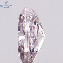 0.08 CT Oval Shape Natural Diamond Pink Color VS2 Clarity (2.97 MM)