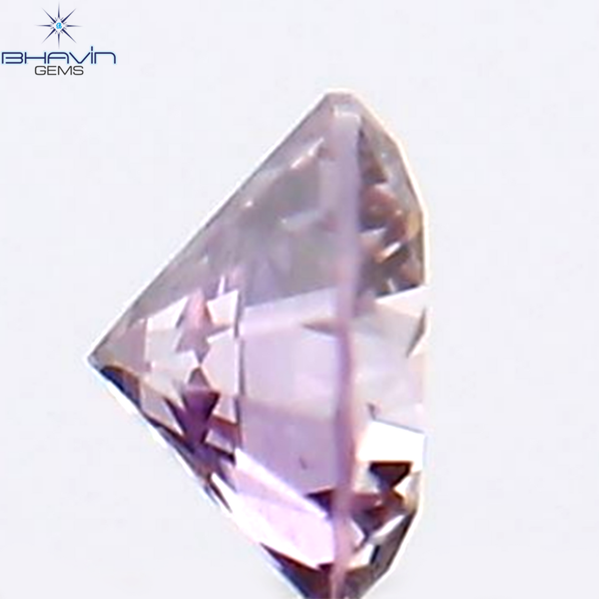 0.04 CT Natural Round Diamond Pink Color Clarity SI1 (2.21 MM)