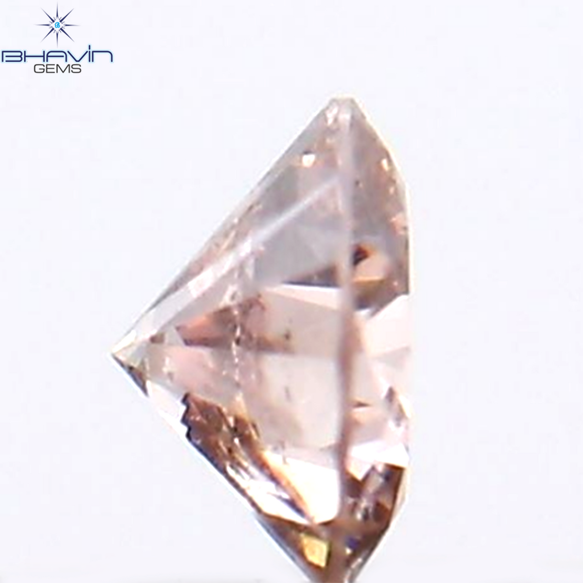 0.07 CT Natural Round Diamond Pink (Argyle) Color Clarity SI1 (2.66 MM)