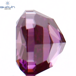 0.33 CT Cushion Shape Natural Loose Diamond Enhanced Pink Color VS1 Clarity (3.68 MM)
