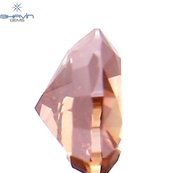 0.20 CT Heart Shape Enhanced Pink Color Natural Loose Diamond SI2 Clarity (3.91 MM)