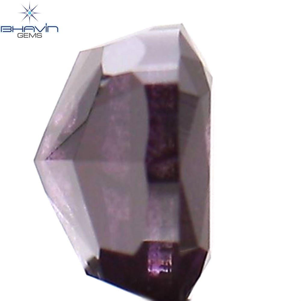 0.21 CT Cushion Shape Natural Loose Diamond Enhanced Pink Color I3 Clarity (3.36 MM)