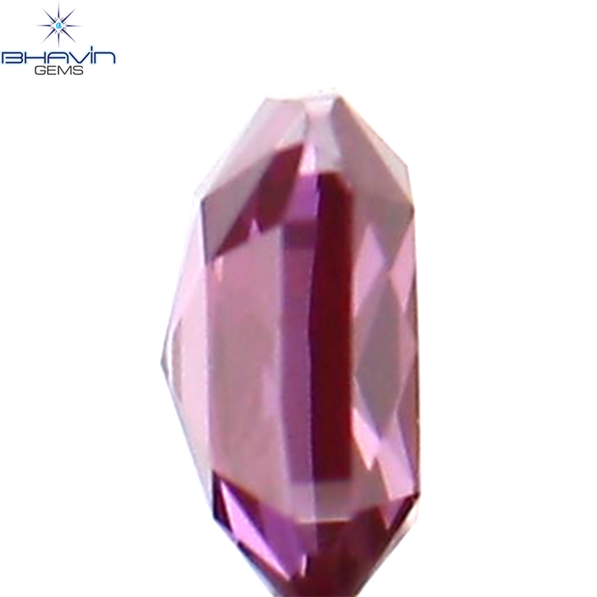 0.09 CT クッション シェイプ ナチュラル ダイヤモンド ピンク色 VS2 クラリティ (2.60 MM)