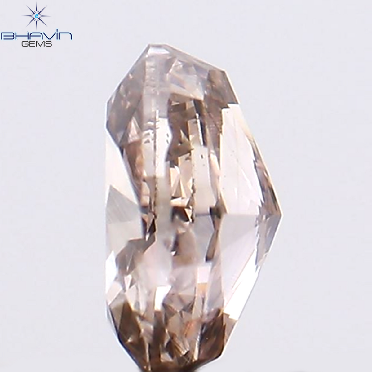 0.18 CT Natural Oval Diamond Pink Color Clarity VS2 (3.95 MM)