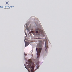0.21 CT Heart Shape Natural Diamond Pink Color SI2 Clarity (3.88 MM)
