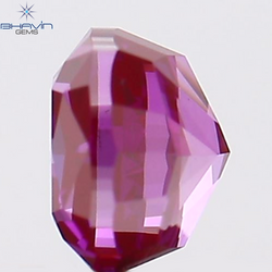 0.35 CT Cushion Shape Natural Loose Diamond Enhanced Pink Color VS1 Clarity (3.77 MM)