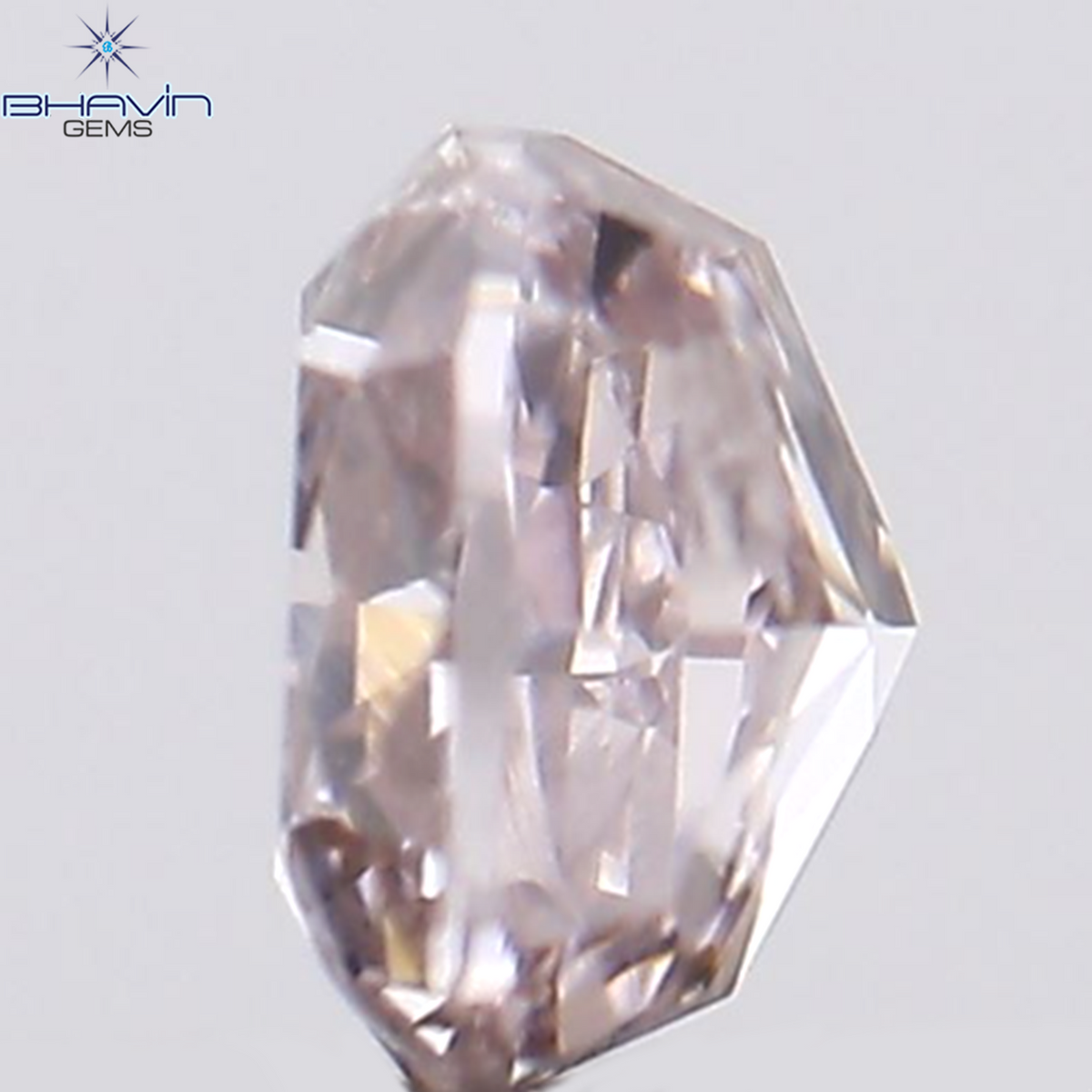 0.16 CT Natural Cushion Diamond Pink Color Clarity SI2 (3.00 MM)
