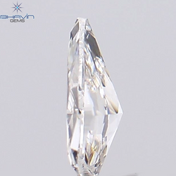 0.11 CT Pear Shape Natural Diamond Pink Color VS2 Clarity (4.34 MM)