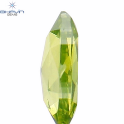 0.11 CT Oval Shape Natural Loose Diamond Green Color VS2 Clarity (4.04 MM)