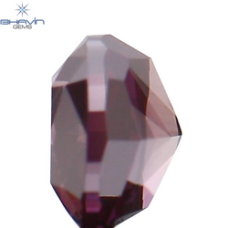 0.22 CT クッション シェイプ ナチュラル ルース ダイヤモンド 強化ピンク色 VS1 クラリティ (3.36 MM)
