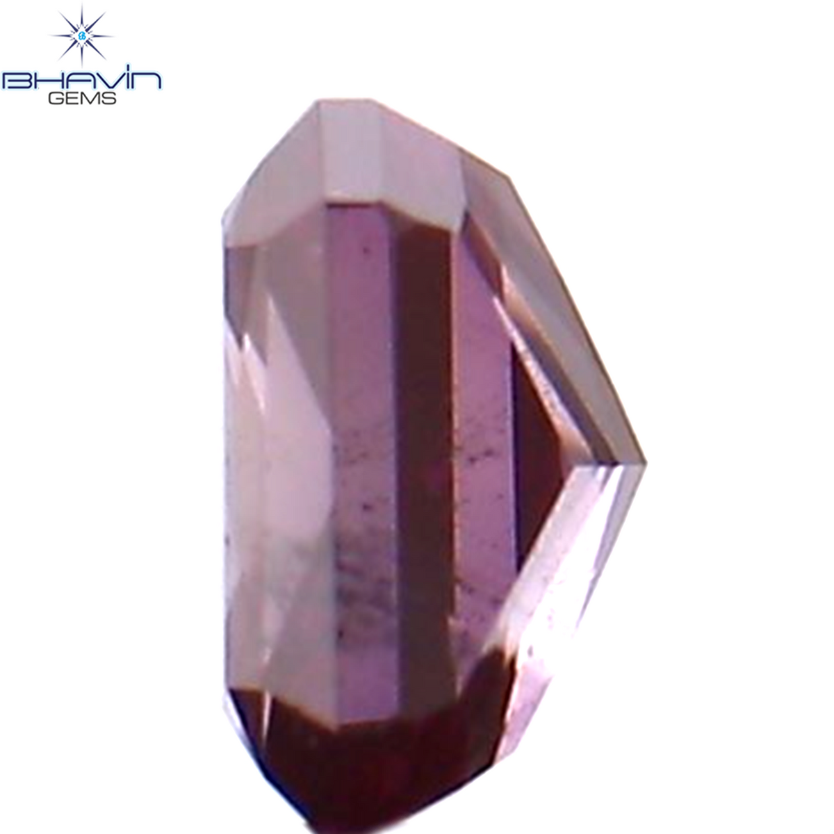 0.08 CT Natural Radiant Diamond Enhanced Pink Color Clarity VS1 (2.83 MM)