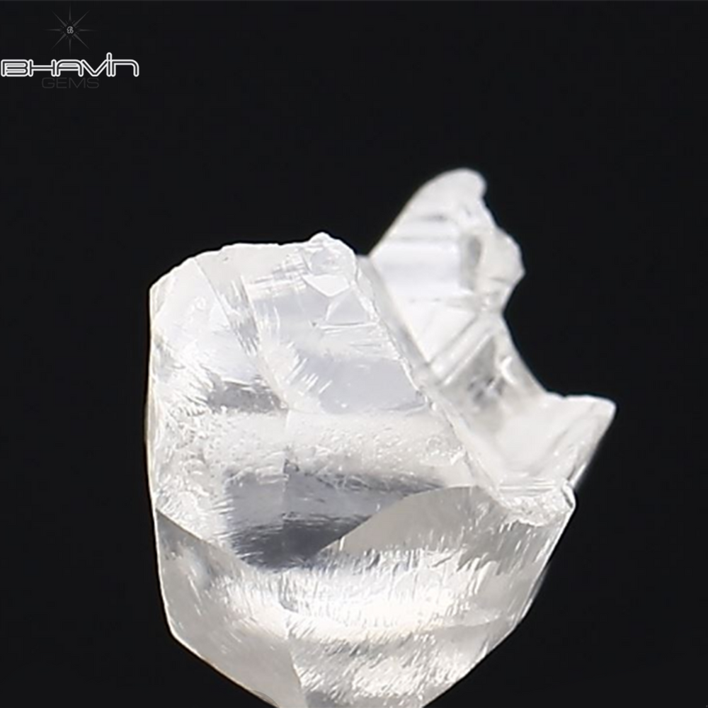 0.90 CT ラフ シェイプ ナチュラル ダイヤモンド ホワイト カラー VS1 クラリティ (5.95 MM)