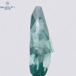0.21 CT Pear Shape Natural Diamond Blue Color I1 Clarity (5.10 MM)