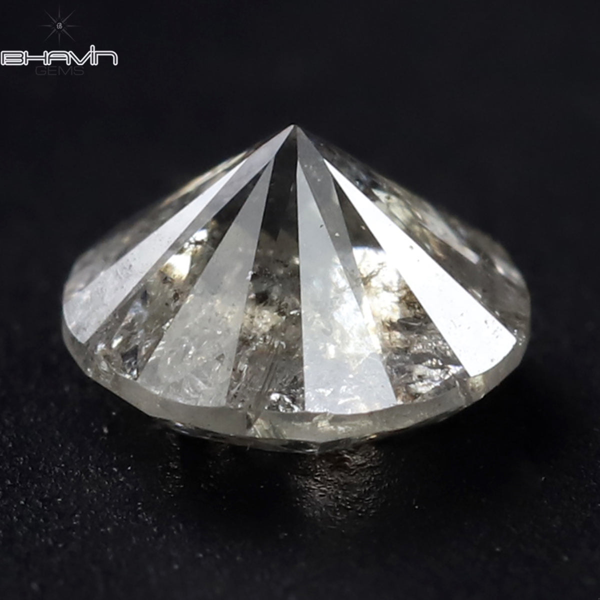 0.43 CT Natural Round Diamond White Color Clarity I3 (4.07 MM)