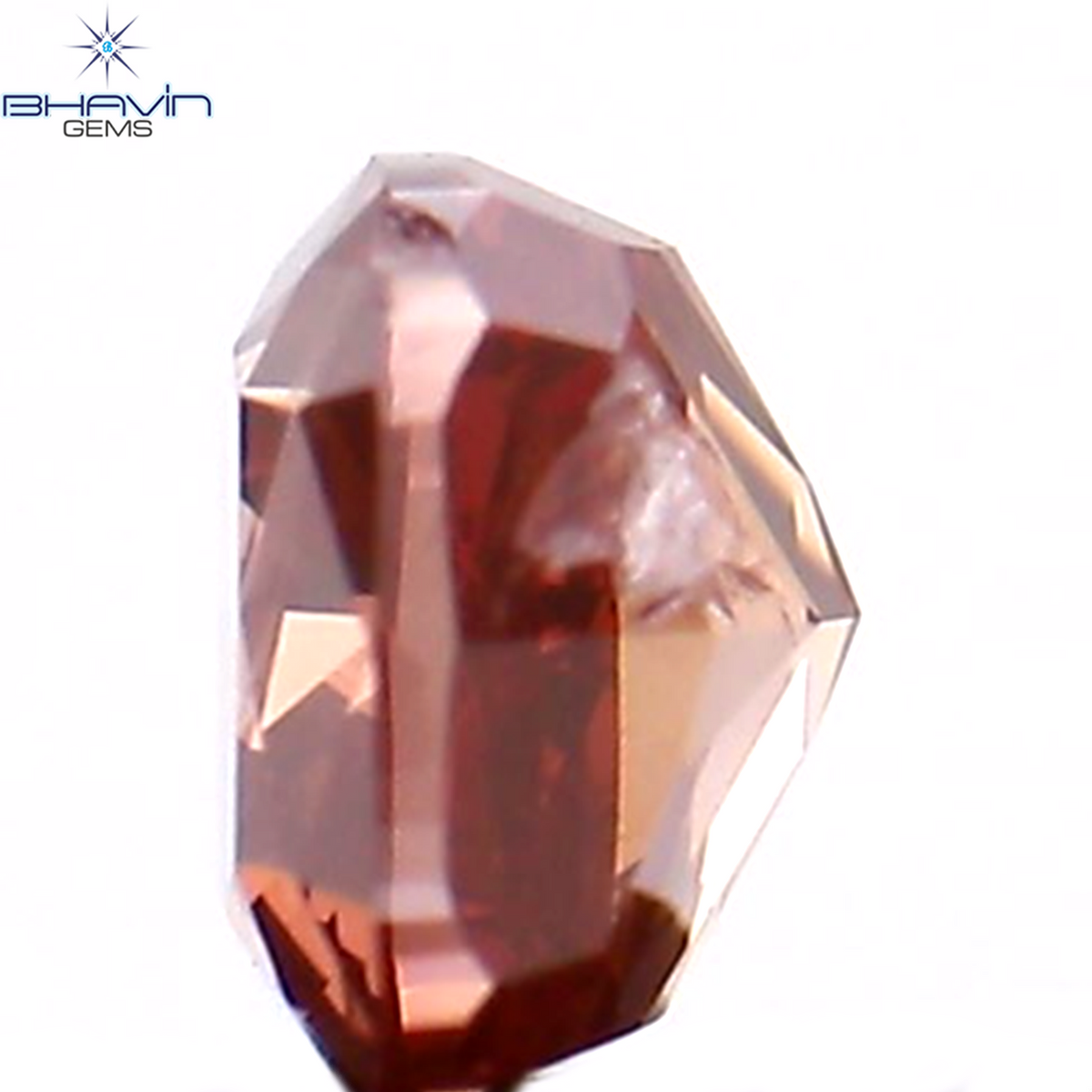 0.18 CT クッション シェイプ ナチュラル ルース ダイヤモンド 強化ピンク色 SI2 クラリティ (3.15 MM)