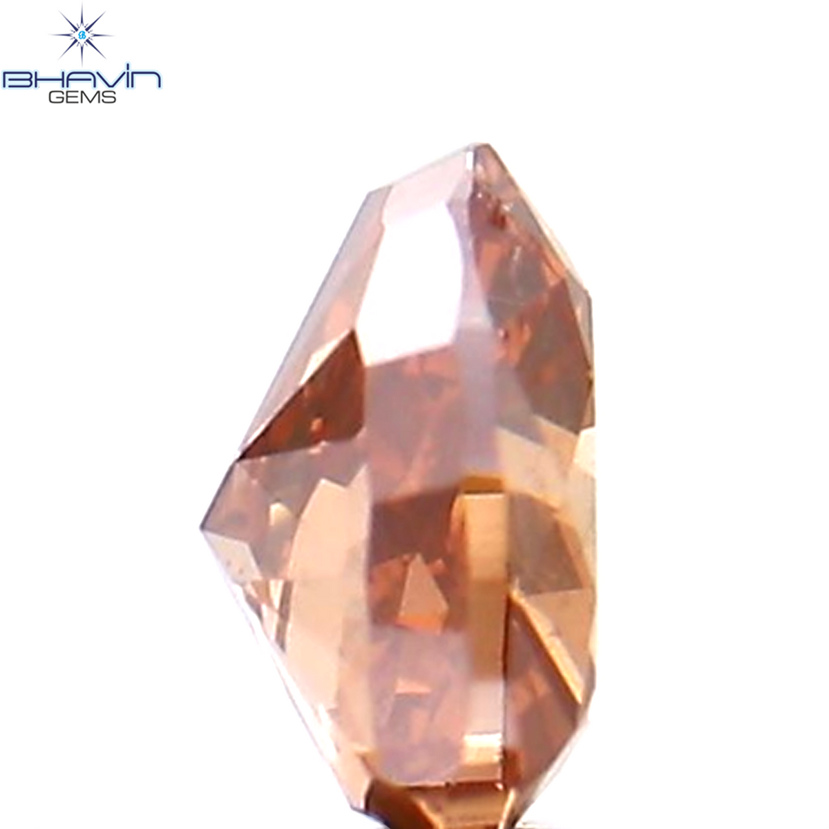 0.19 CT Natural Heart Diamond Enhanced Pink Color Clarity VS2 (3.78 MM)