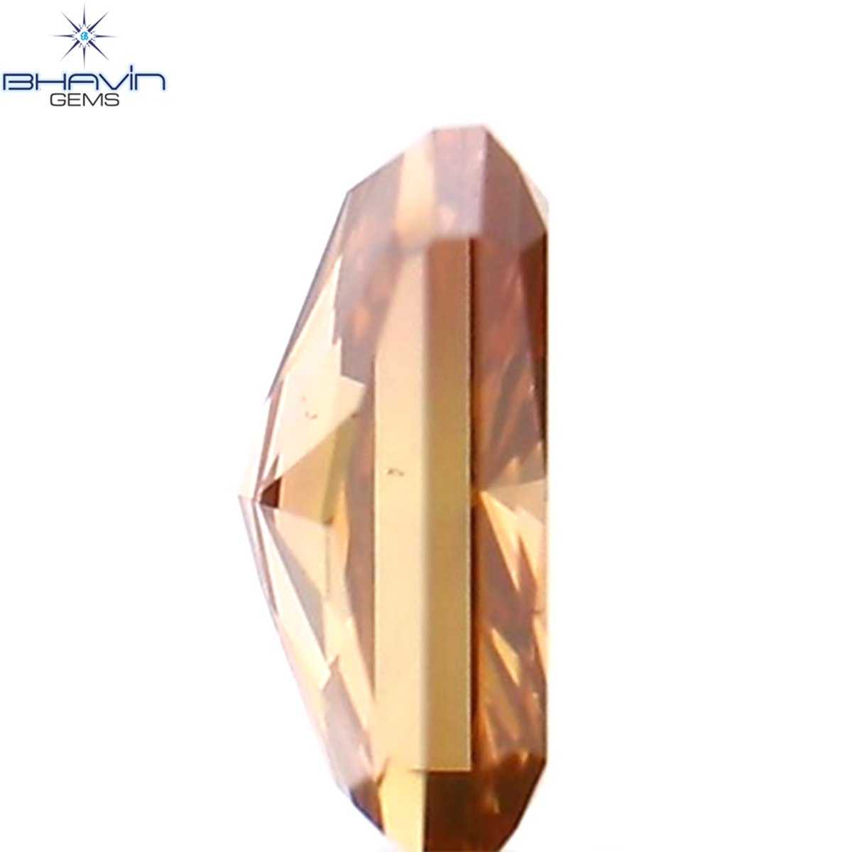 0.22 CT Natural Radiant Diamond Enhanced Pink Color Clarity VS1 (3.97 MM)