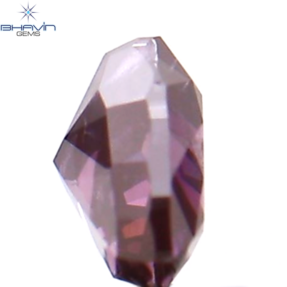 0.12 CT Natural Heart Diamond Enhanced Pink Color Clarity SI2 (3.02 MM)