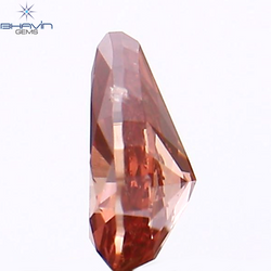0.11 CT ペアシェイプ ナチュラル ダイヤモンド ピンク色 SI1 クラリティ (3.83 MM)