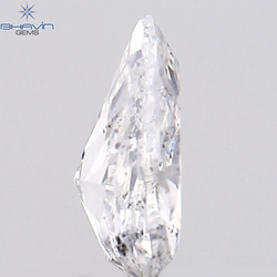 0.21 CT Pear Shape Natural Diamond White Color I1 Clarity (4.90 MM)