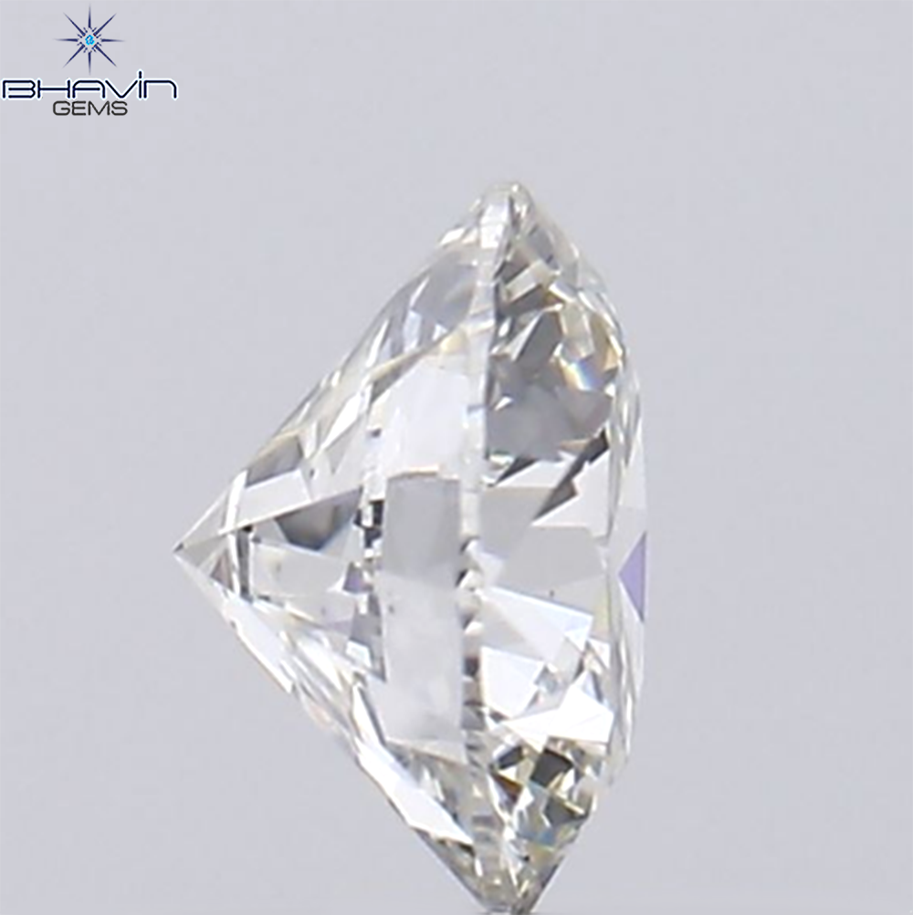 0.53 CT Natural Round Diamond Enhanced E Color Clarity VS1 (5.20 MM)