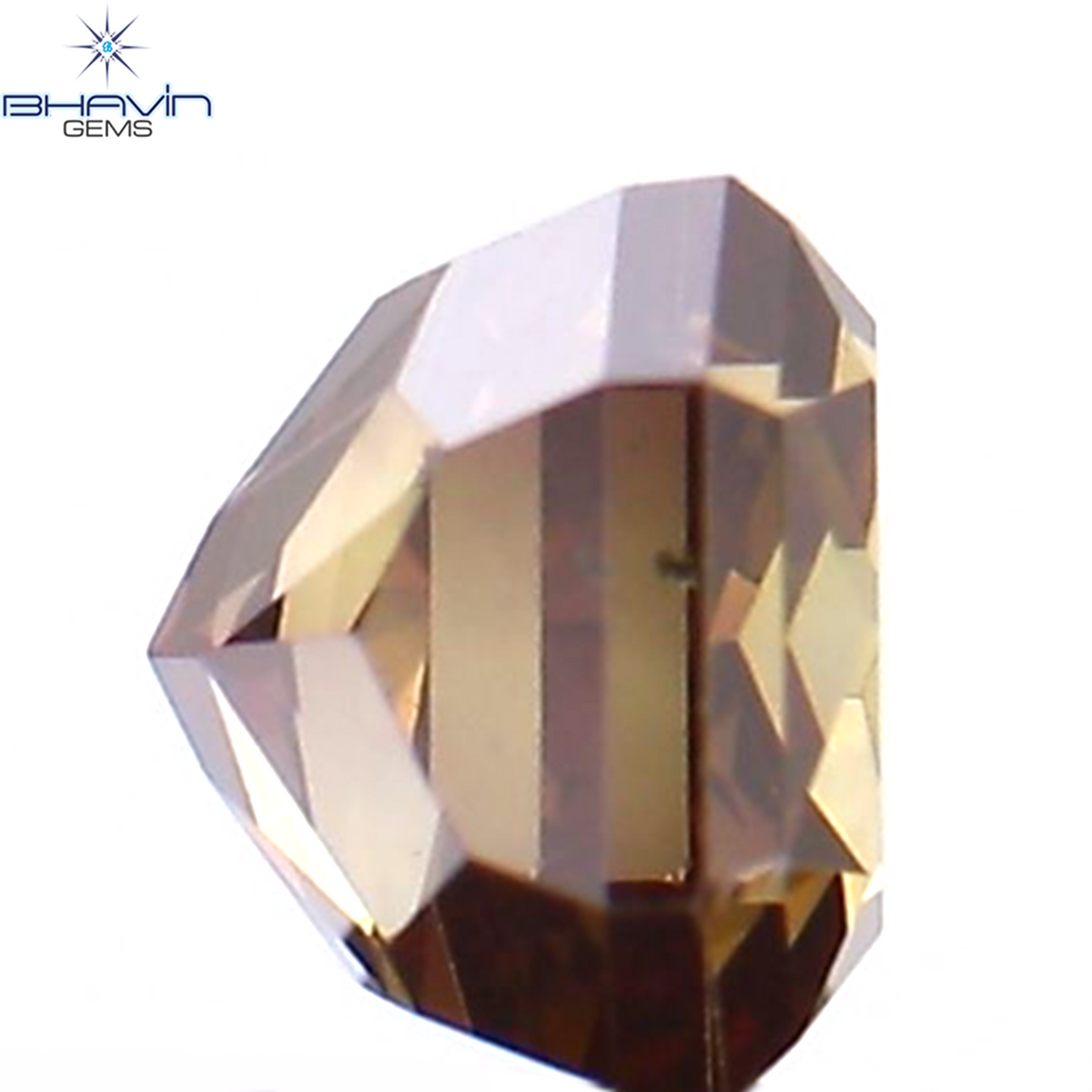 0.29 CT Natural Radiant Diamond Enhanced Pink Color Clarity SI1 (3.50 MM)