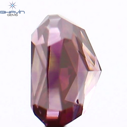 0.18 CT Cushion Shape Natural Loose Diamond Enhanced Pink Color VS1 Clarity (3.28 MM)