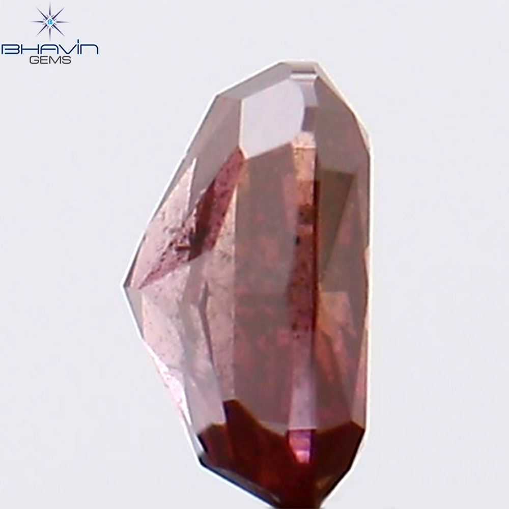 0.22 CT Cushion Shape Natural Loose Diamond Pink Color I1 Clarity (3.98 MM)