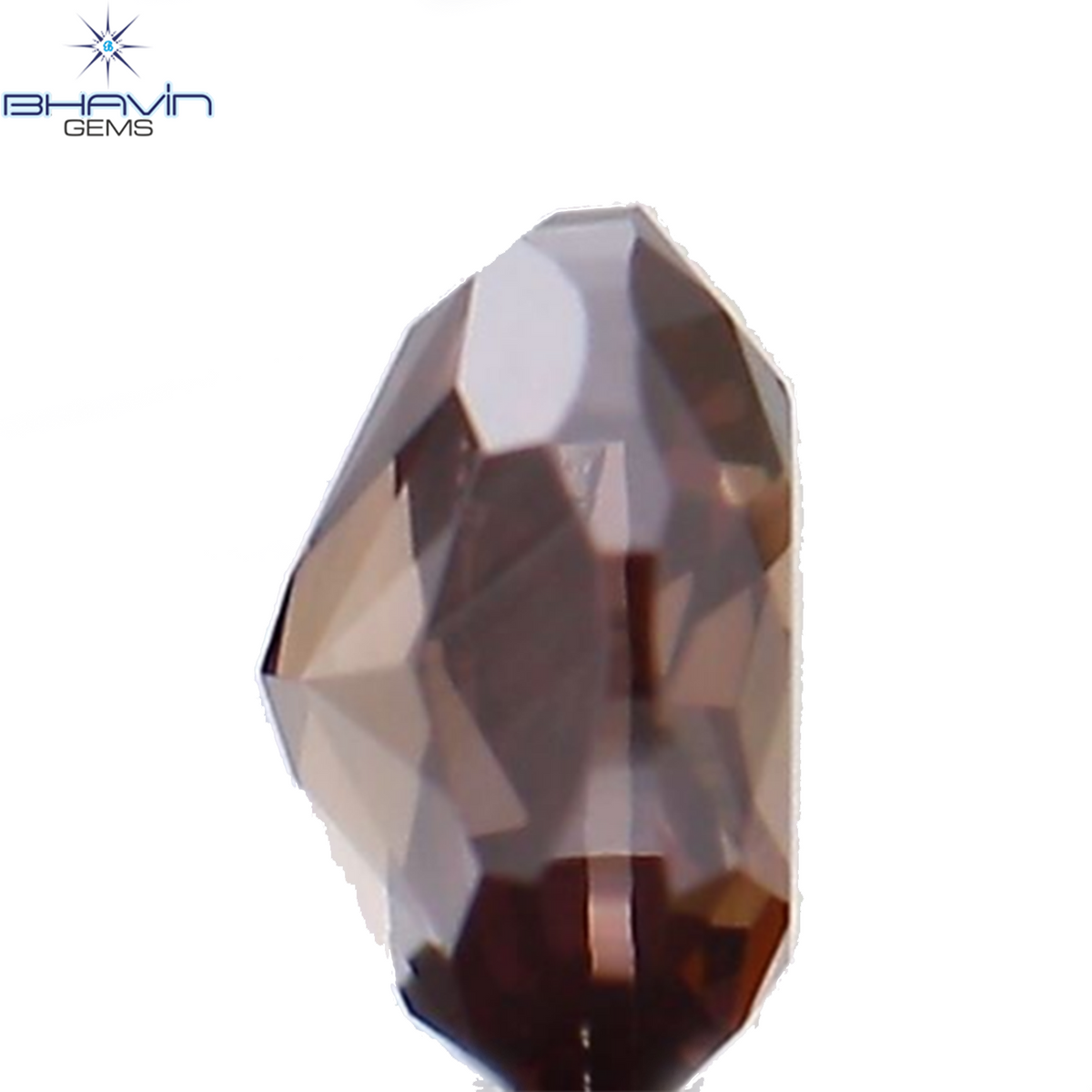 0.19 CT Natural Oval Diamond Enhanced Pink Color Clarity VS2 (3.17 MM)