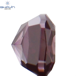 0.12 CT クッション シェイプ ナチュラル ルース ダイヤモンド 強化ピンク色 VS2 クラリティ (2.64 MM)